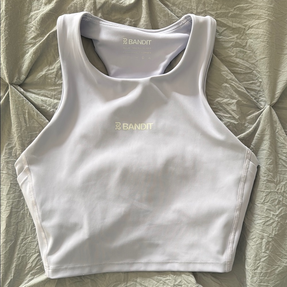 Women's Bandit Running Stamina Race Crop soft lilac